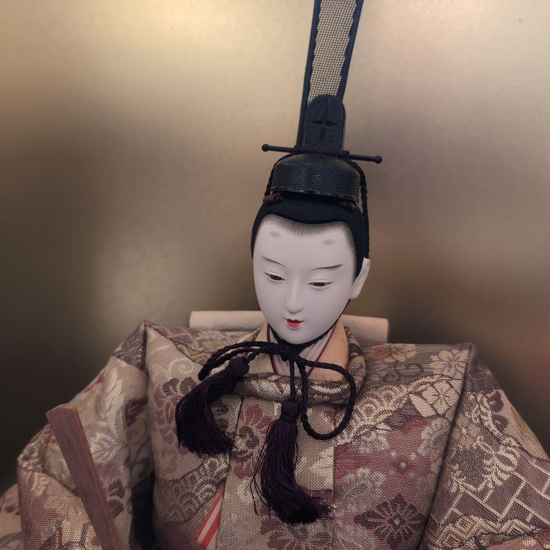 吉徳大光　雛人形二段飾　衣装着五人飾り　 2月15日迄限定出品