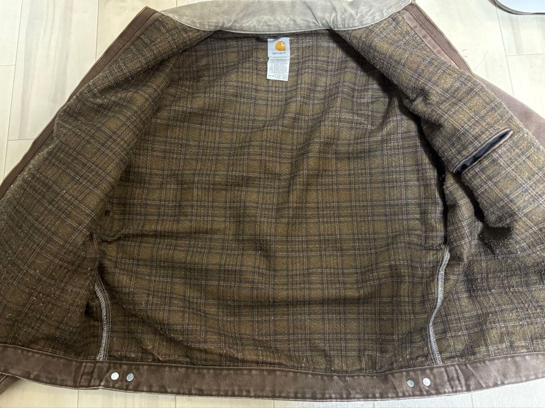 らららUSA製Carhartt J97 CHTデトロイトジャケット 極上