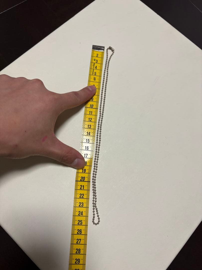 正規品　クロムハーツ　ボールチェーン 約50cm