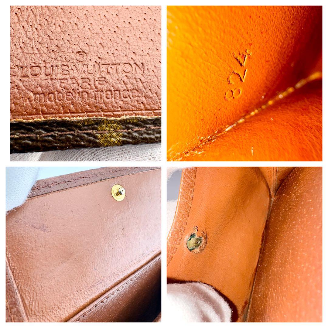 【希少】ルイヴィトン モノグラム ポルトフォイユ マルコ 二つ折り ヴィンテージ