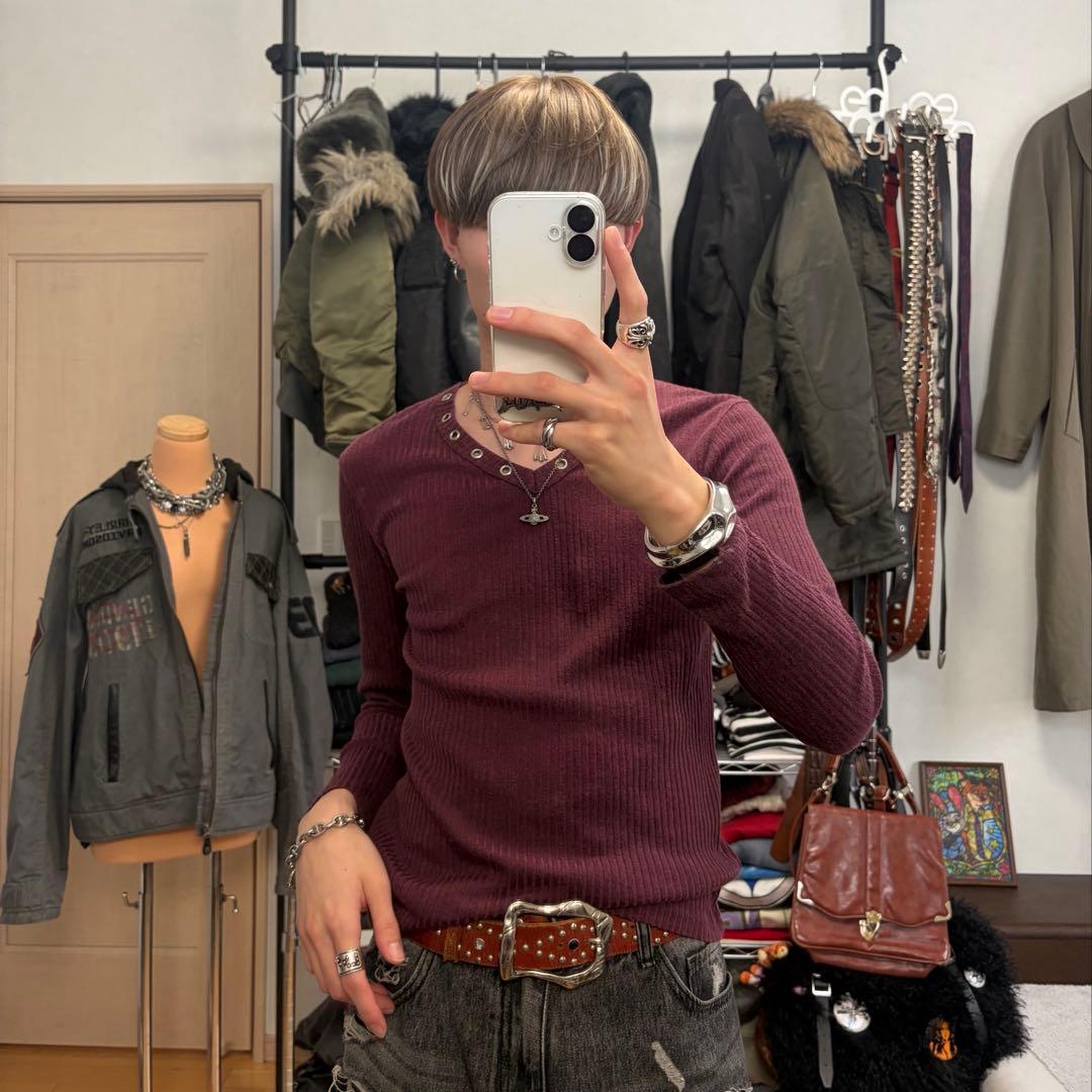 archive グランジ　平成　ギャル　お兄系　サーマル　パープル　y2k