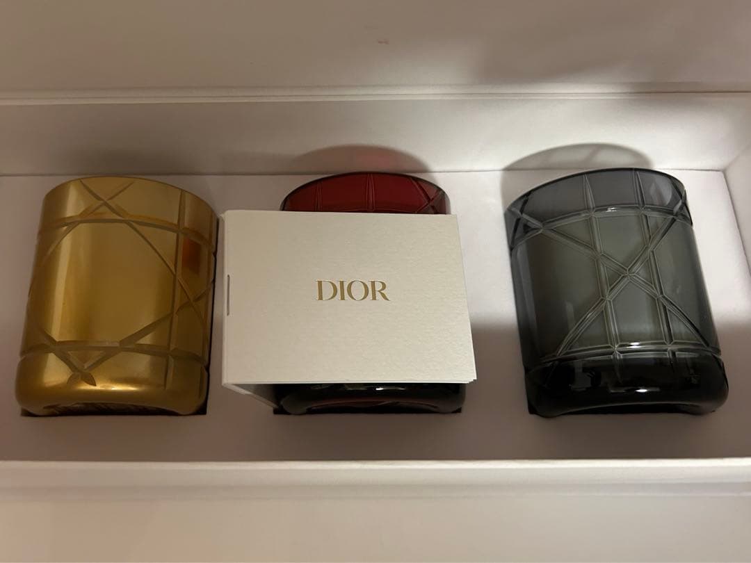 Dior ディオール 非売品 2024ホリデー キャンドル セット 3つ入り