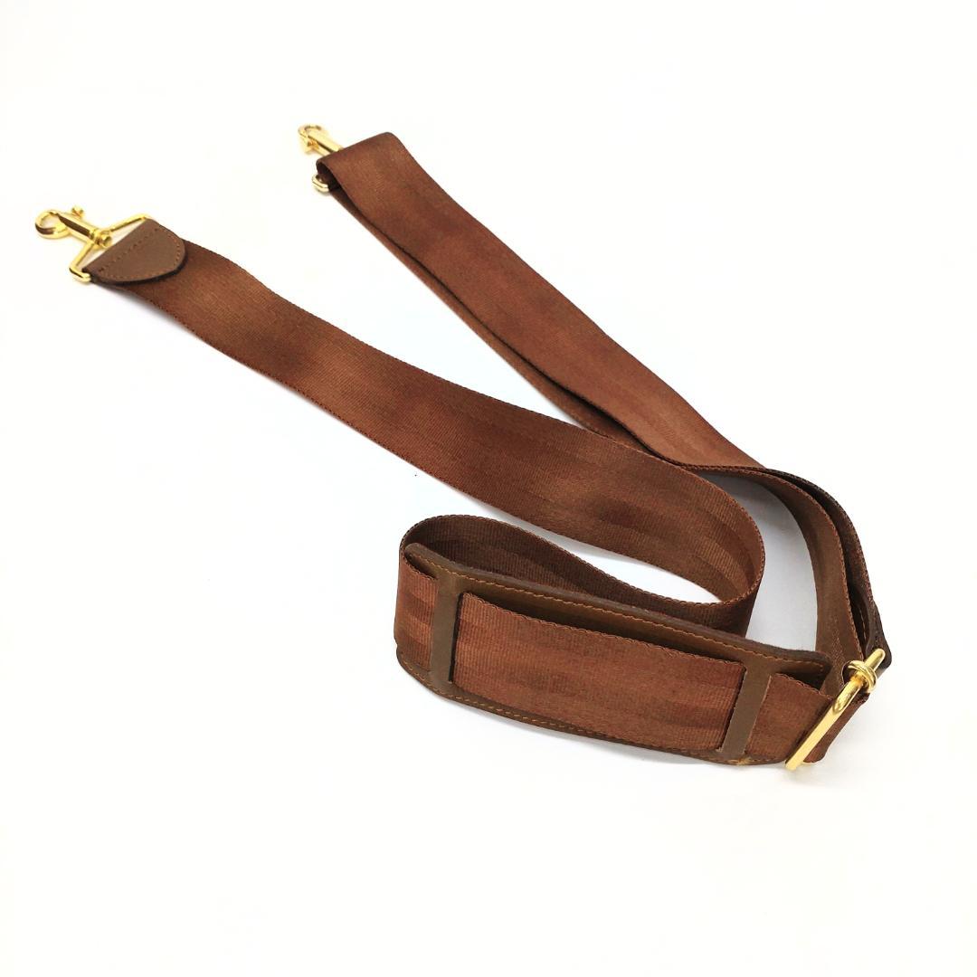 Courreges クレージュ レザー ボストンバッグ ブラウン 大容量