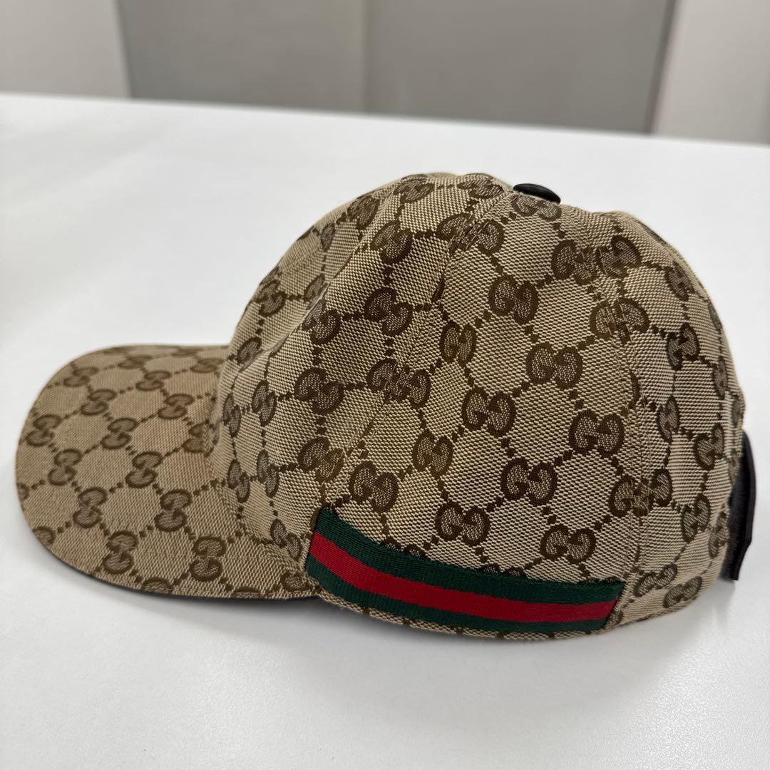 Gucci GGパターン ベースボールキャップ　Ｓサイズ