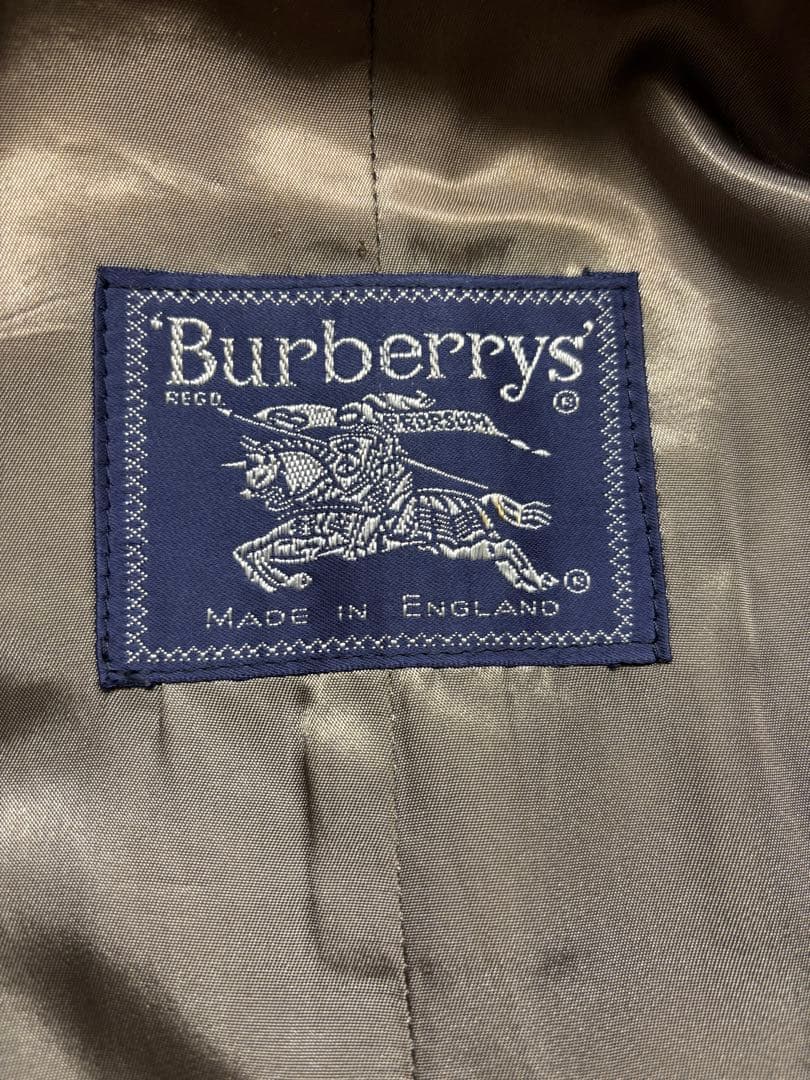 80’s Burberry バルマカーンコートMade in UK