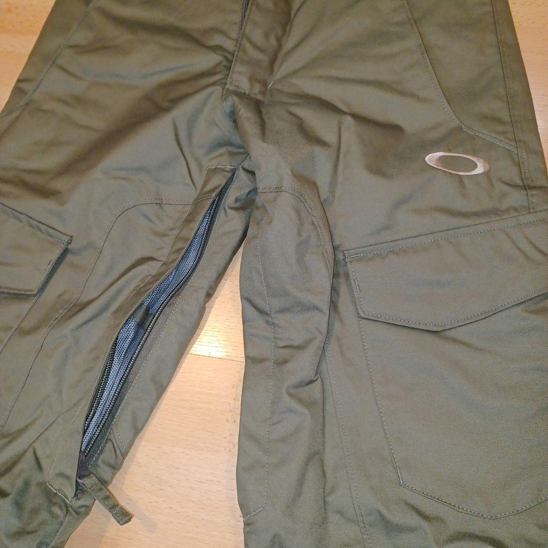 オークリー タスクフォース スリム スノボード パンツ Sサイズ オリーブカラー
