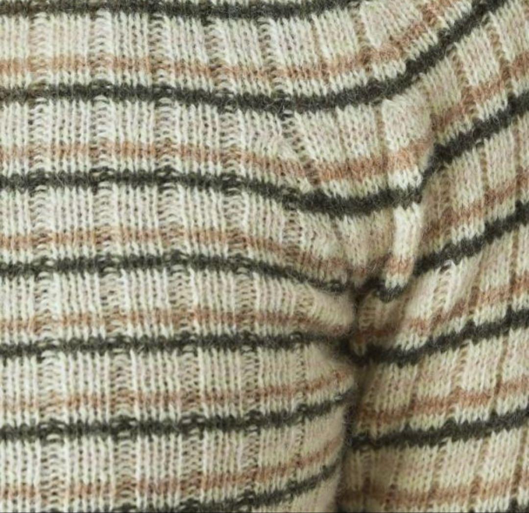 期間限定出品　AURALEE:WOOL CASHMERE RIB KNIT