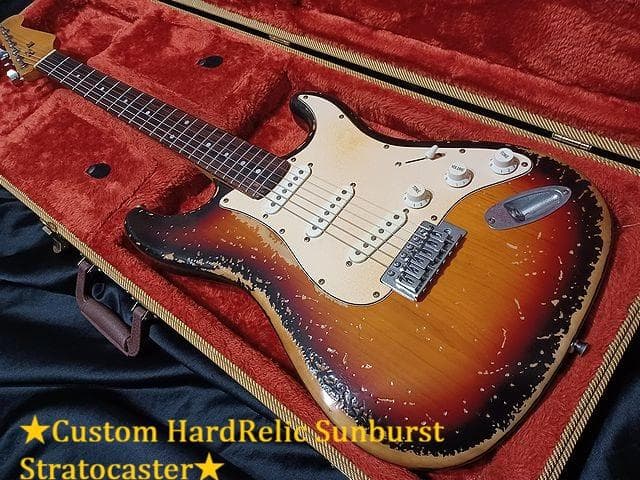 ★Custom HardRelic Sunburst Stratocaster★