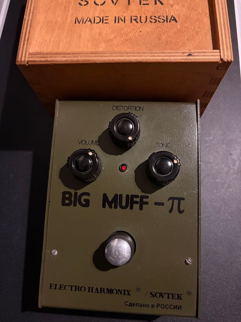 sovtek BIG MUFF Green Russian！バブルフォント　爆音