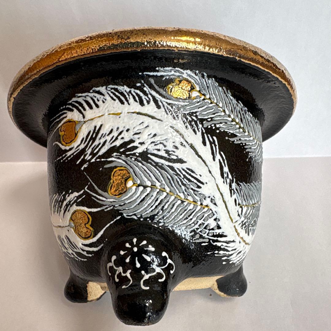 錦鉢　富貴蘭鉢　未使用品　（鳳凰柄）