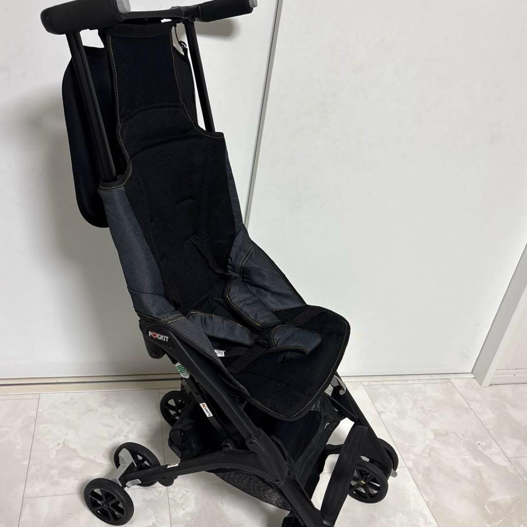 POCKIT ポキット　折りたたみベビーカー　収納袋付き