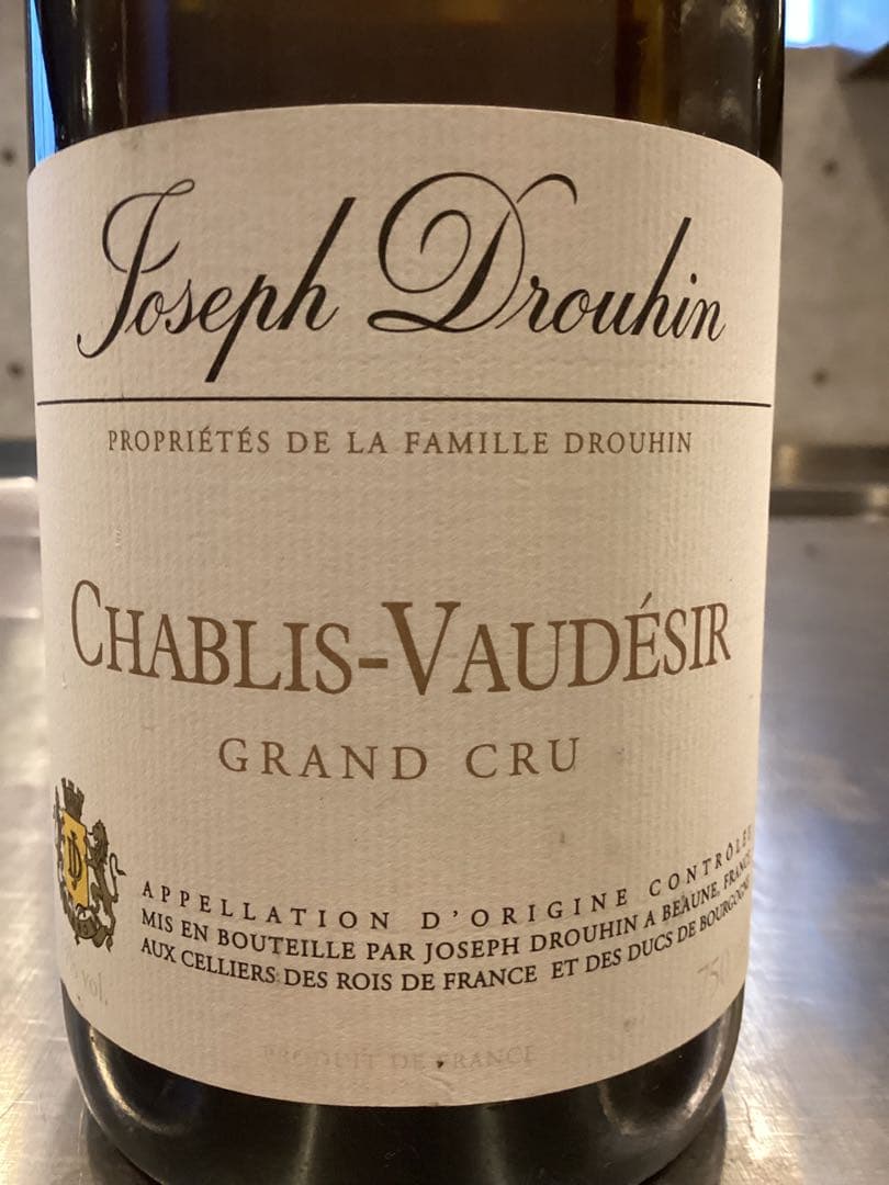 ジョセフ ドゥルーアン Chablis-Vaudésir グランクリュ2003
