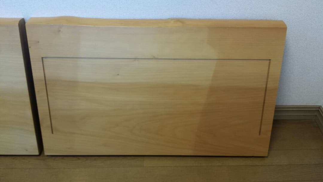 カウンター杉板　2枚