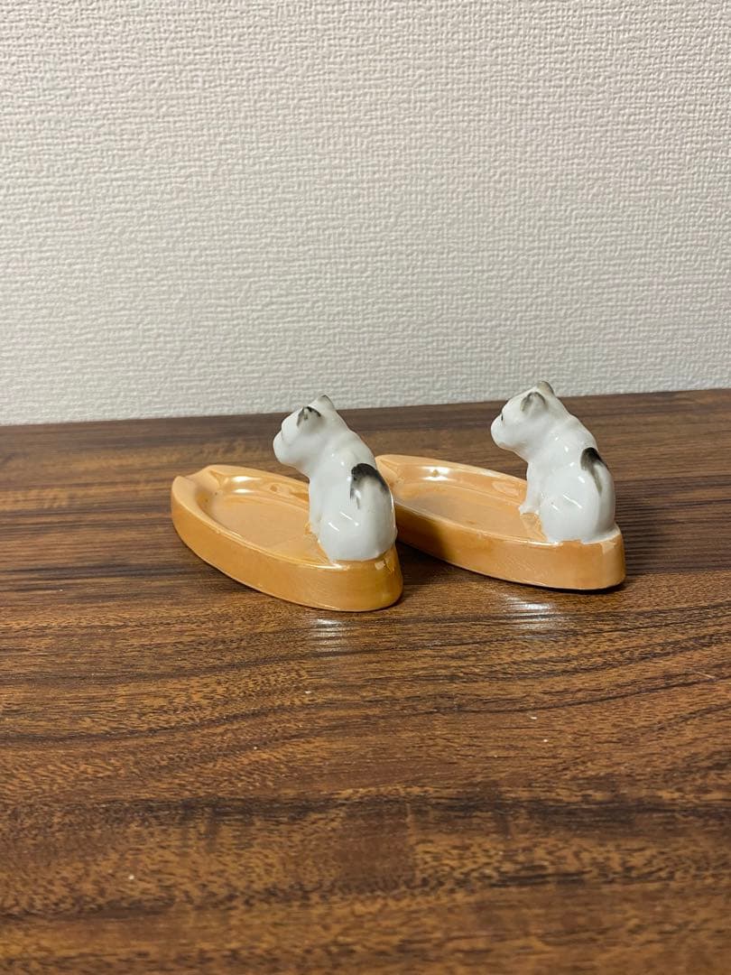 ⑦ビンテージ 40s'50s' ブルドック 灰皿 古着 バイカー チョッパー