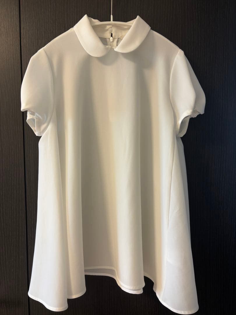 yori サラサラ襟付きブラウス38