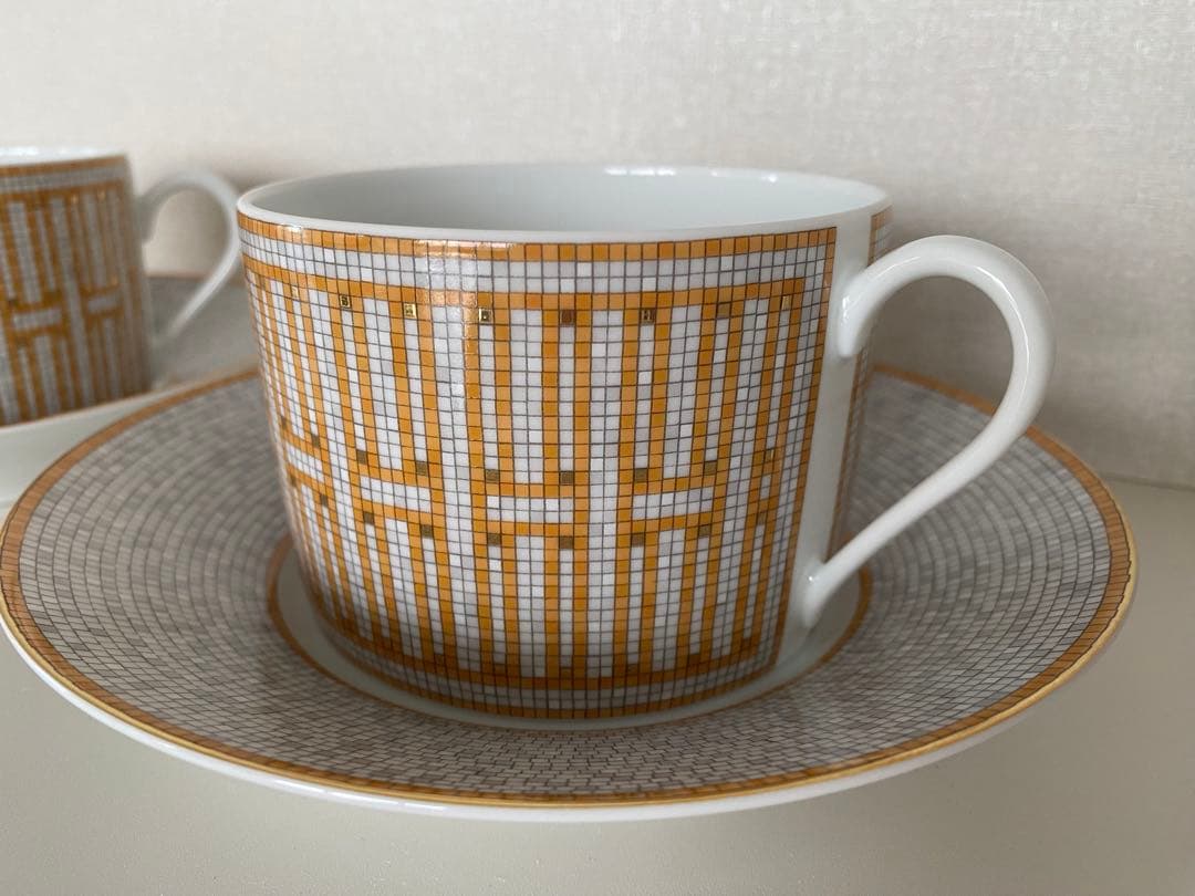 Bowさん専用 HERMES モーニングカップ＆ソーサー プチカレ No.3