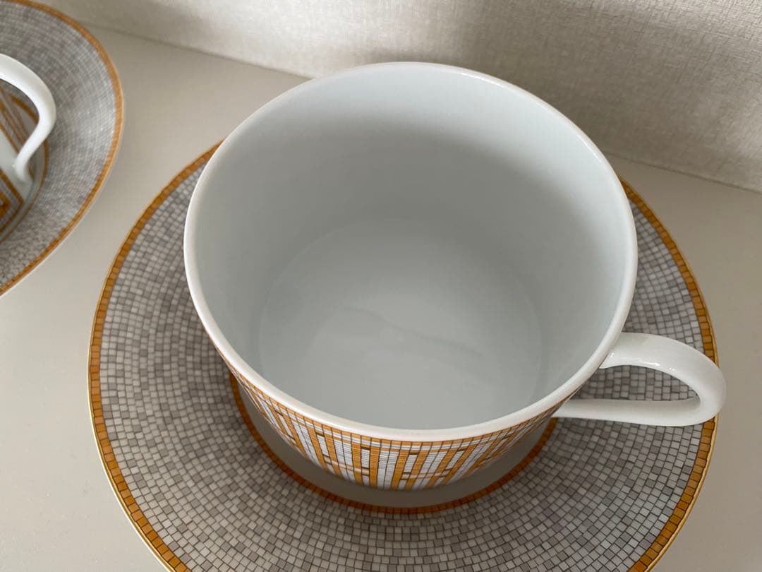 Bowさん専用 HERMES モーニングカップ＆ソーサー プチカレ No.3
