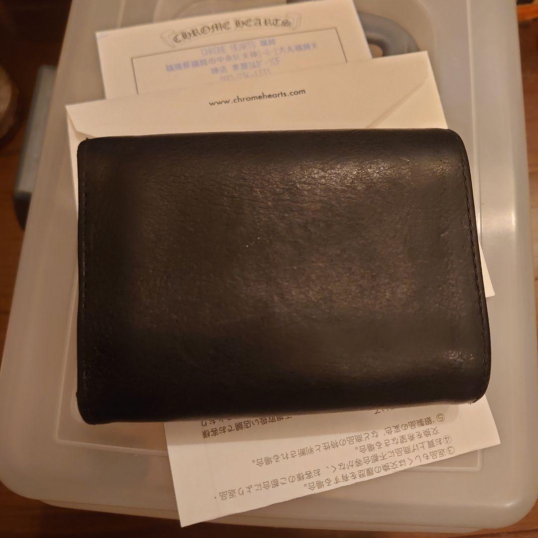 クロムハーツ　最終値下げ　 3フォールド　スター　ウォレット