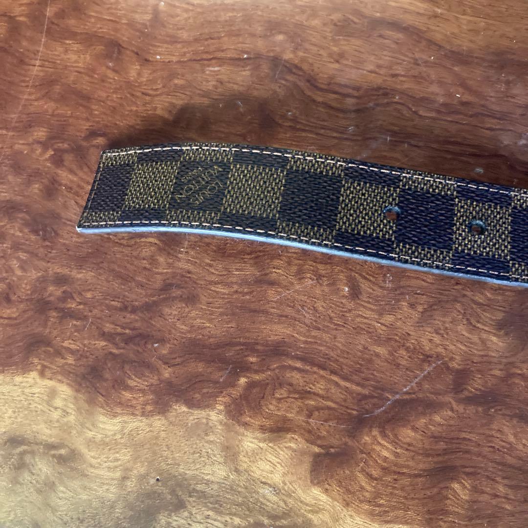 値下げ✖︎ LOUIS VUITTON ダミエレザーベルト