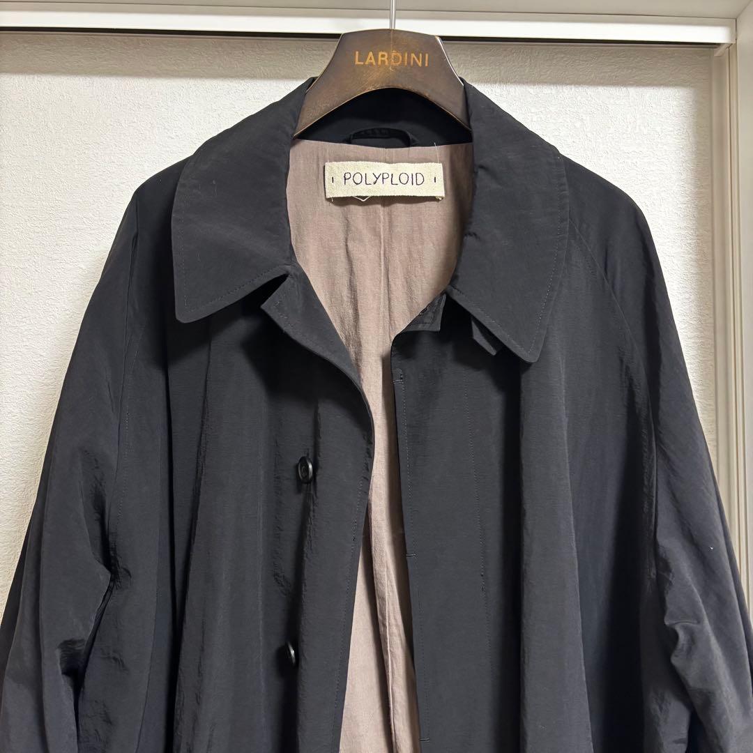 【良品】POLYPLOID ポリプロイド 11-C-04 LONG COAT C