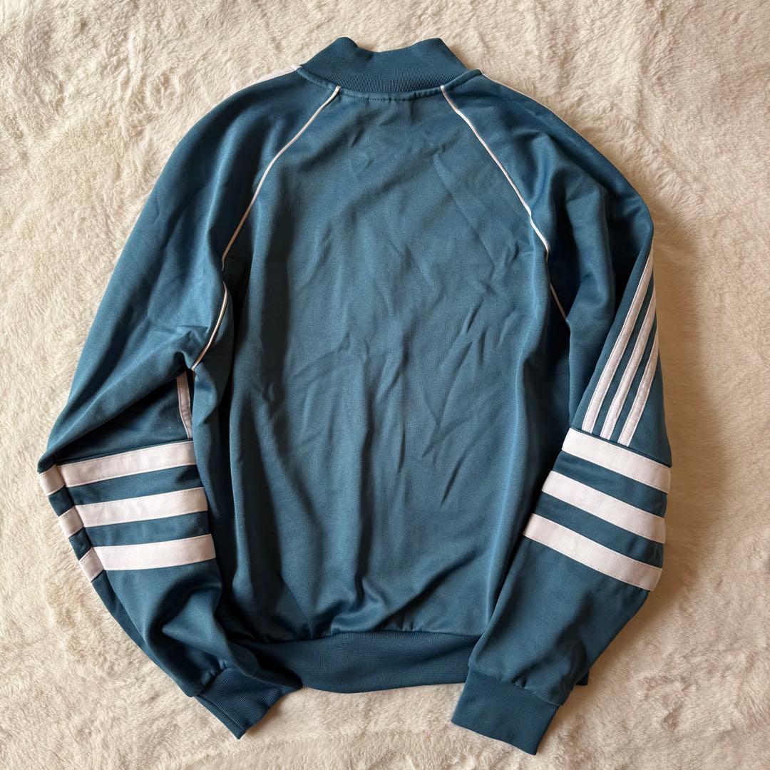 adidas トラックジャケット ブルー 美品 ベッケンバウアー