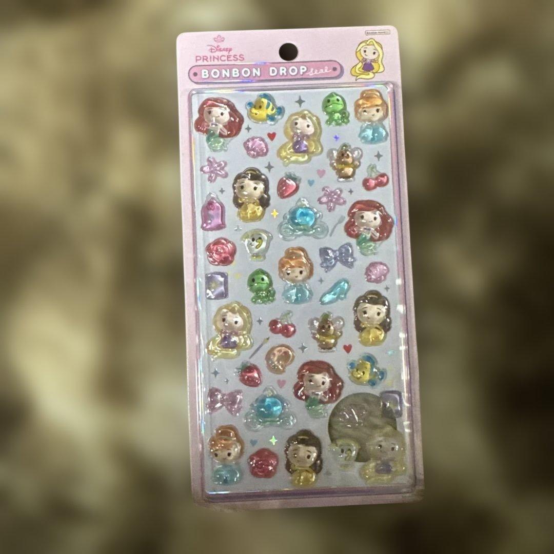 ボンボンドロップシール　ディズニー　4枚セット