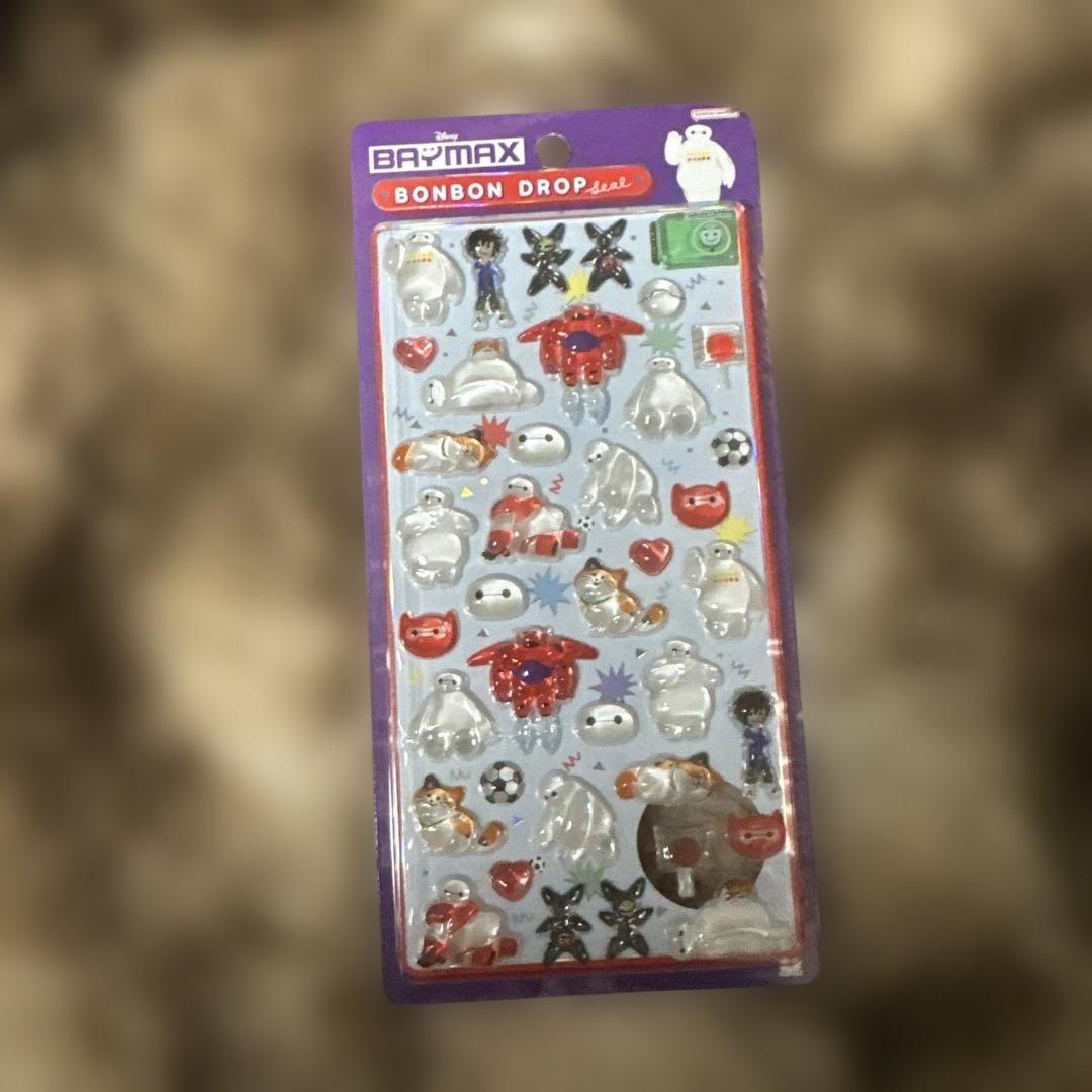 ボンボンドロップシール　ディズニー　4枚セット