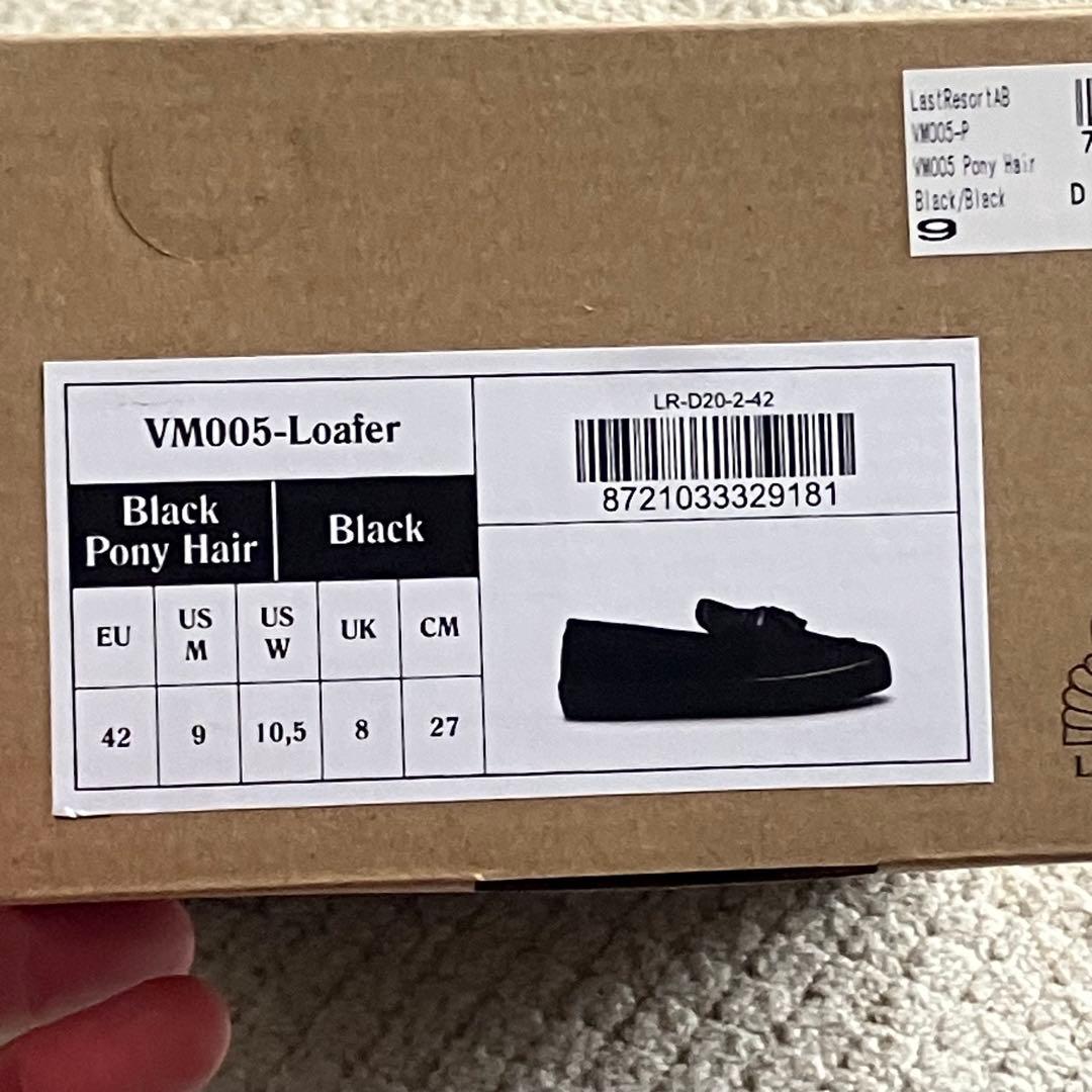 ジ*ル様 LAST RESORT AB VM005 LOAFER PONY HA