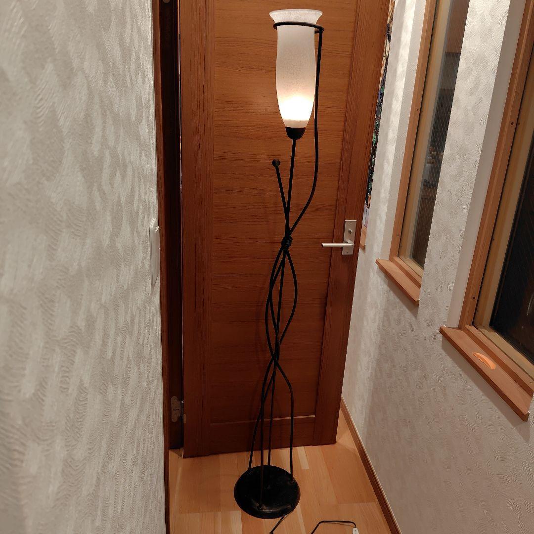 フロアスタンド ガラスと金属製