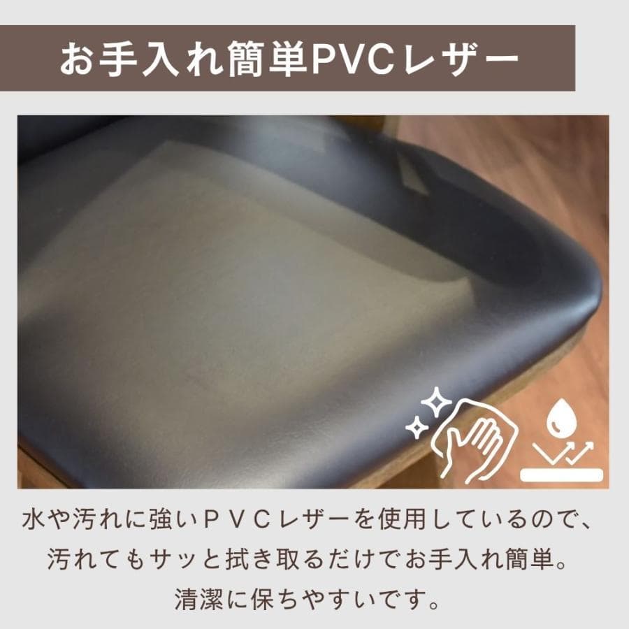 TM DC CB 1脚　回転式ダイニングチェア　アームチェア　ブラウン＊ブラック