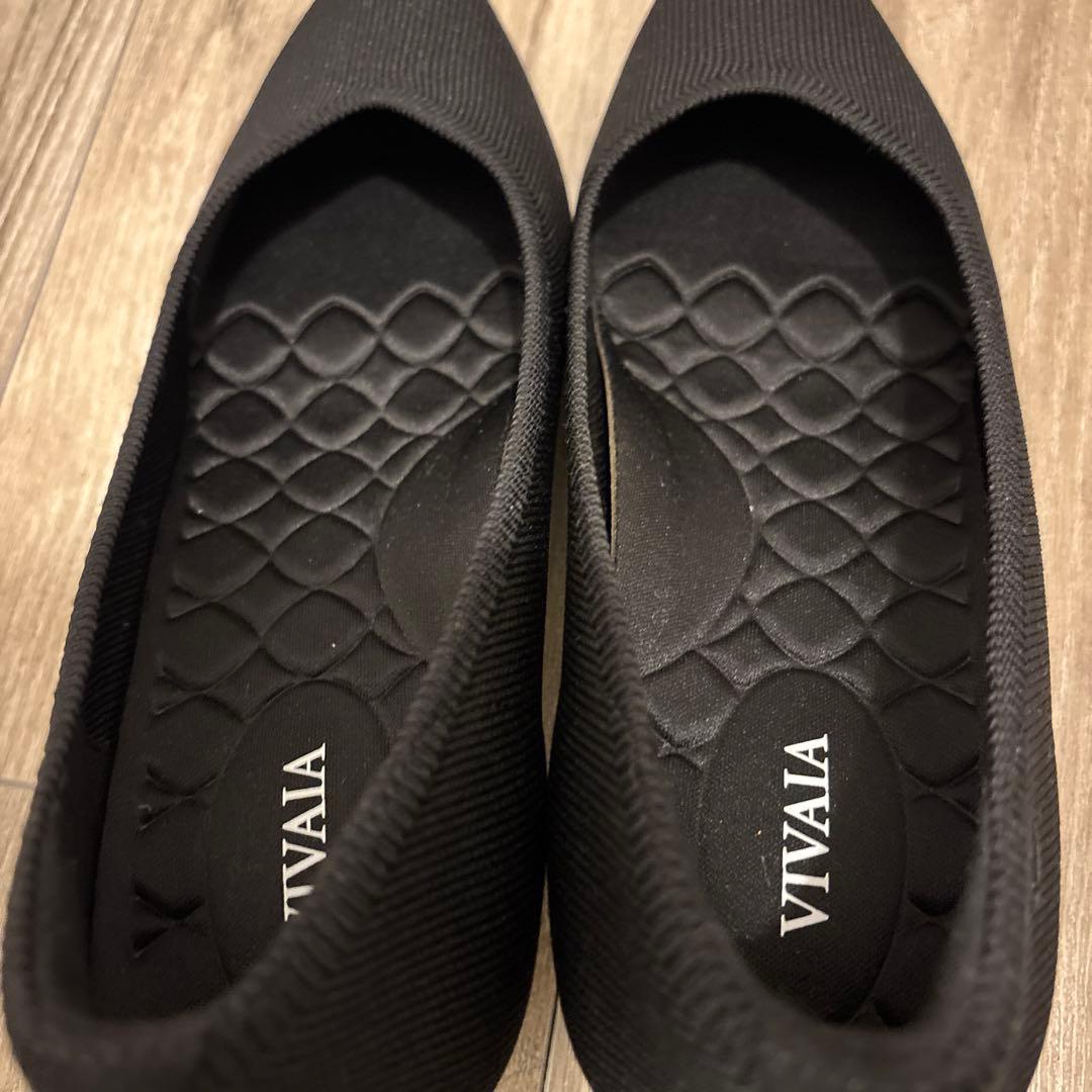 ス*ダ様 VIVAIA ポインテッドトゥ ミッドヒール