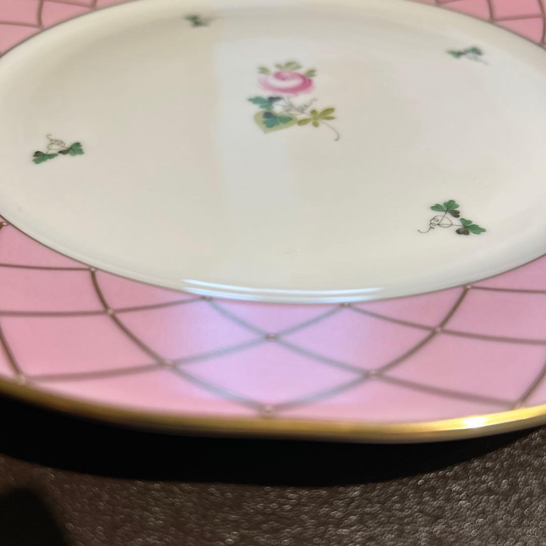ヘレンド メモリアルローズ ディナープレート 2枚