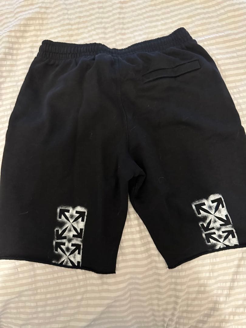 Off-White ハーフパンツ s 黒　2点まとめ買い