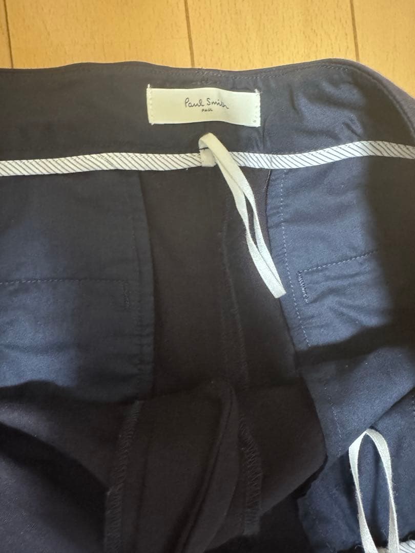 Paul Smith ブラック寄りネイビー テーパード　パンツスーツ　レディース