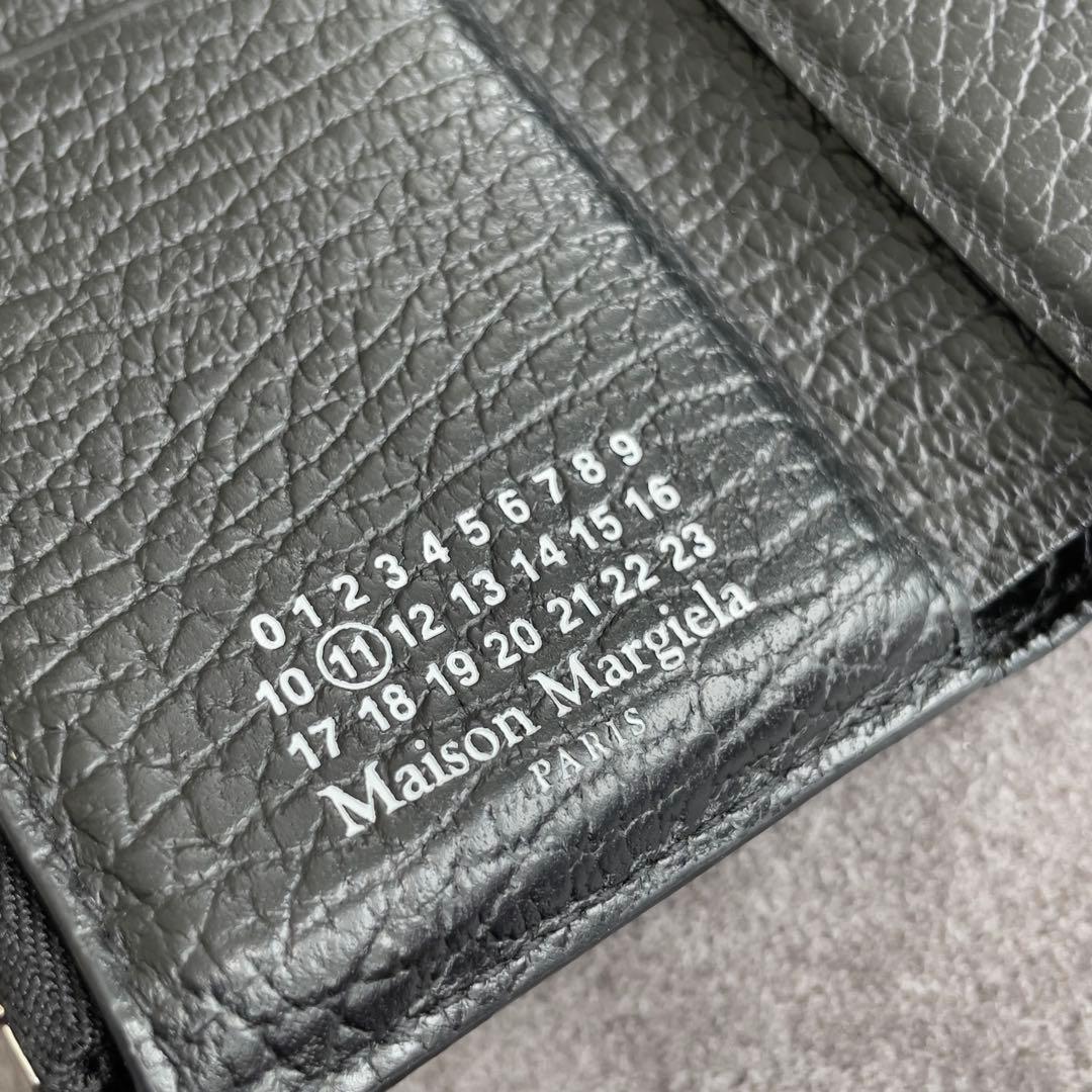 Maison Margiela メゾンマルジェラ ３つ折財布ウォレット ブラック