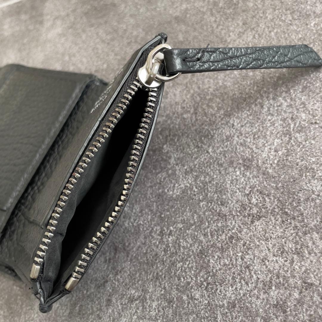 Maison Margiela メゾンマルジェラ ３つ折財布ウォレット ブラック