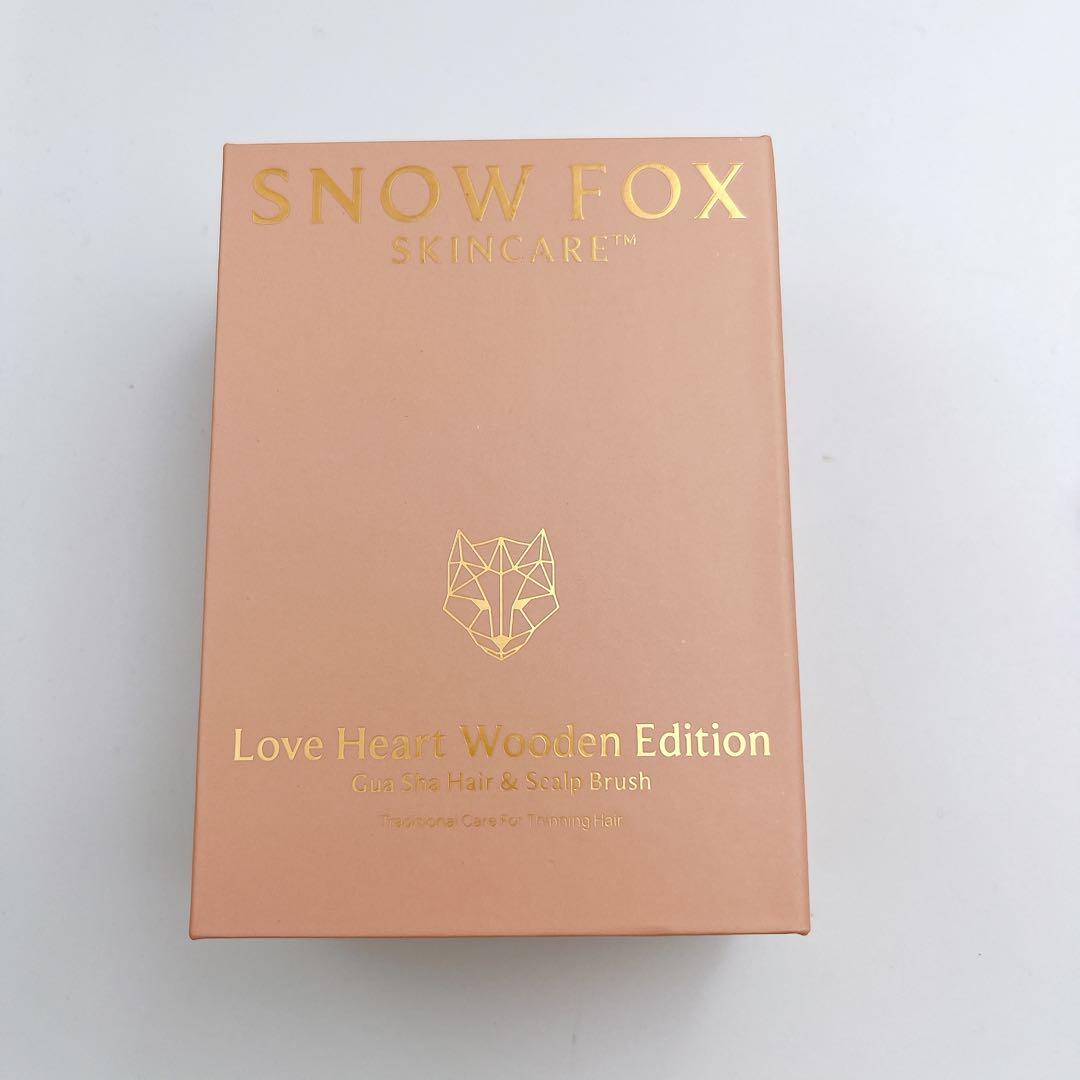 新品✨ FOX プレミアム FOX カッサウッドミニハート ヘアブラシ