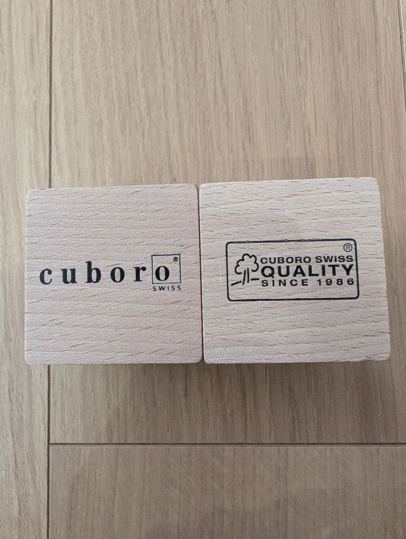 【美品、箱＆収納袋付】キュボロ　cuboro cugolino