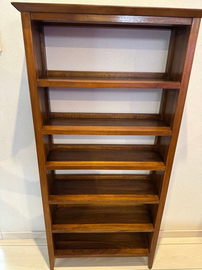 k*k様 ミッドセンチュリー　ビンテージ　チーク無垢 ウッドシェルフ