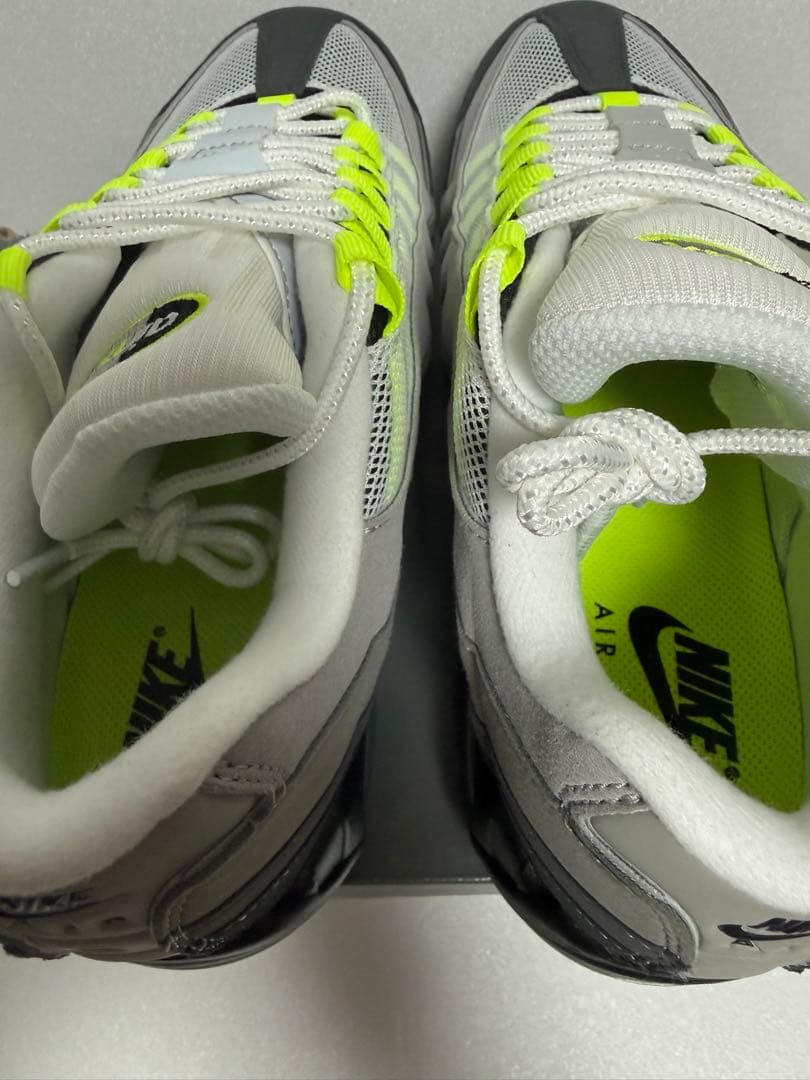 US10 28cm Nike Air Max 95 グレー/イエロー