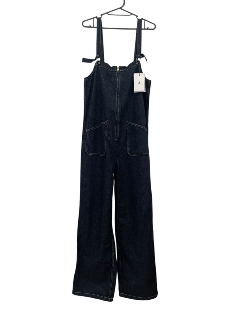 【新品】JOHNBULL ジョンブル　ダークデニムサロペット Mサイズ