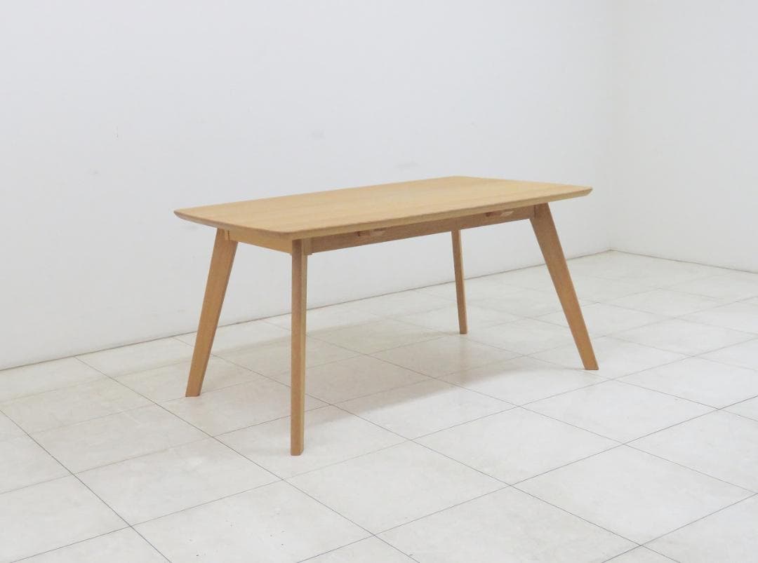 ★美品★飛騨 柏木工 ダイニングテーブル ソフィーシリーズ ナラ無垢 IDC大塚