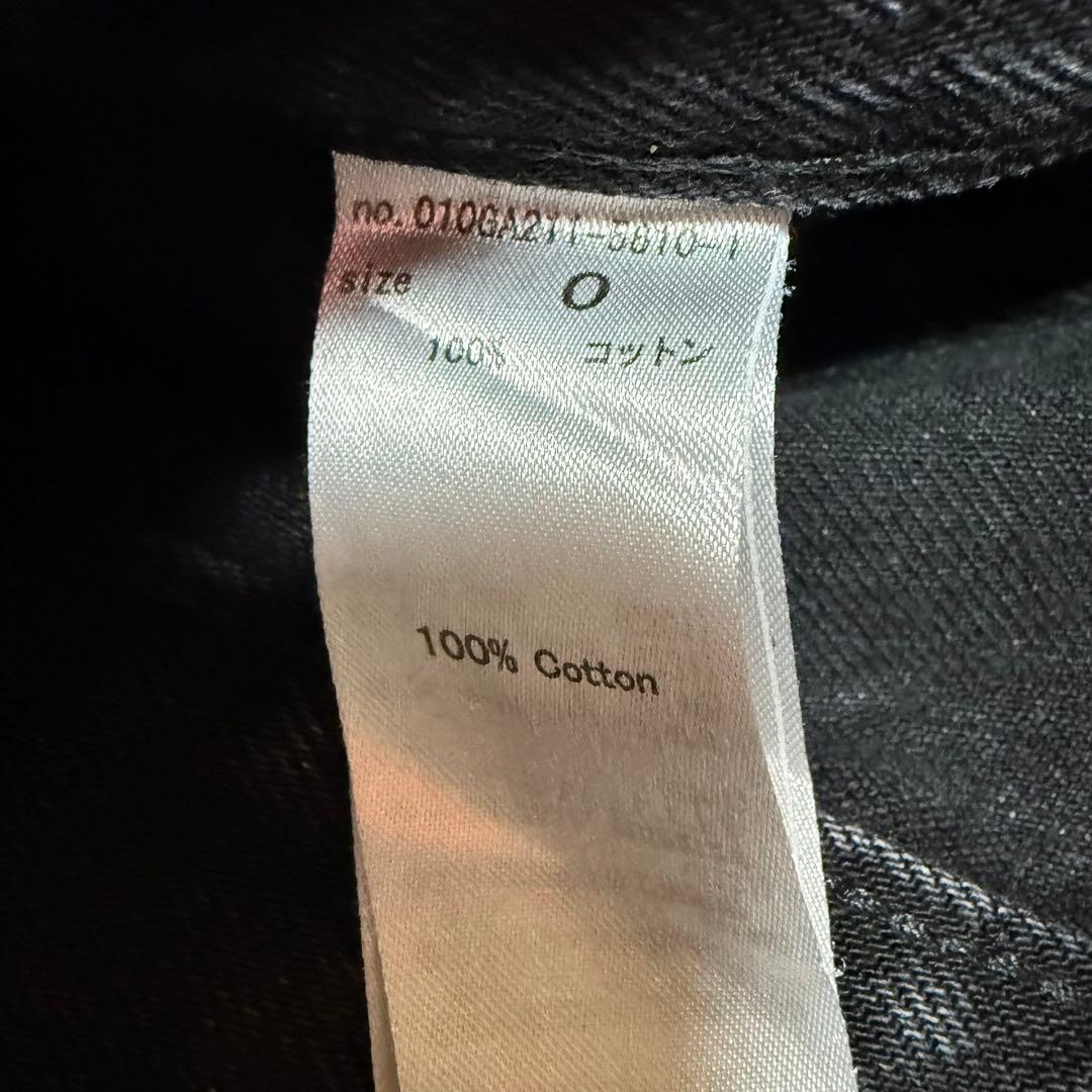 moussyマウジー CROSS WAIST WIDE STRAIGHTデニム