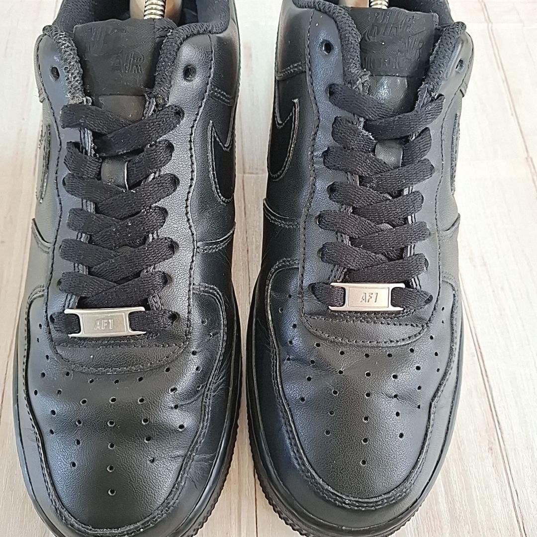 美品【26.5cm】 AIR FORCE 1 LOW ’07 オールブラック 黒