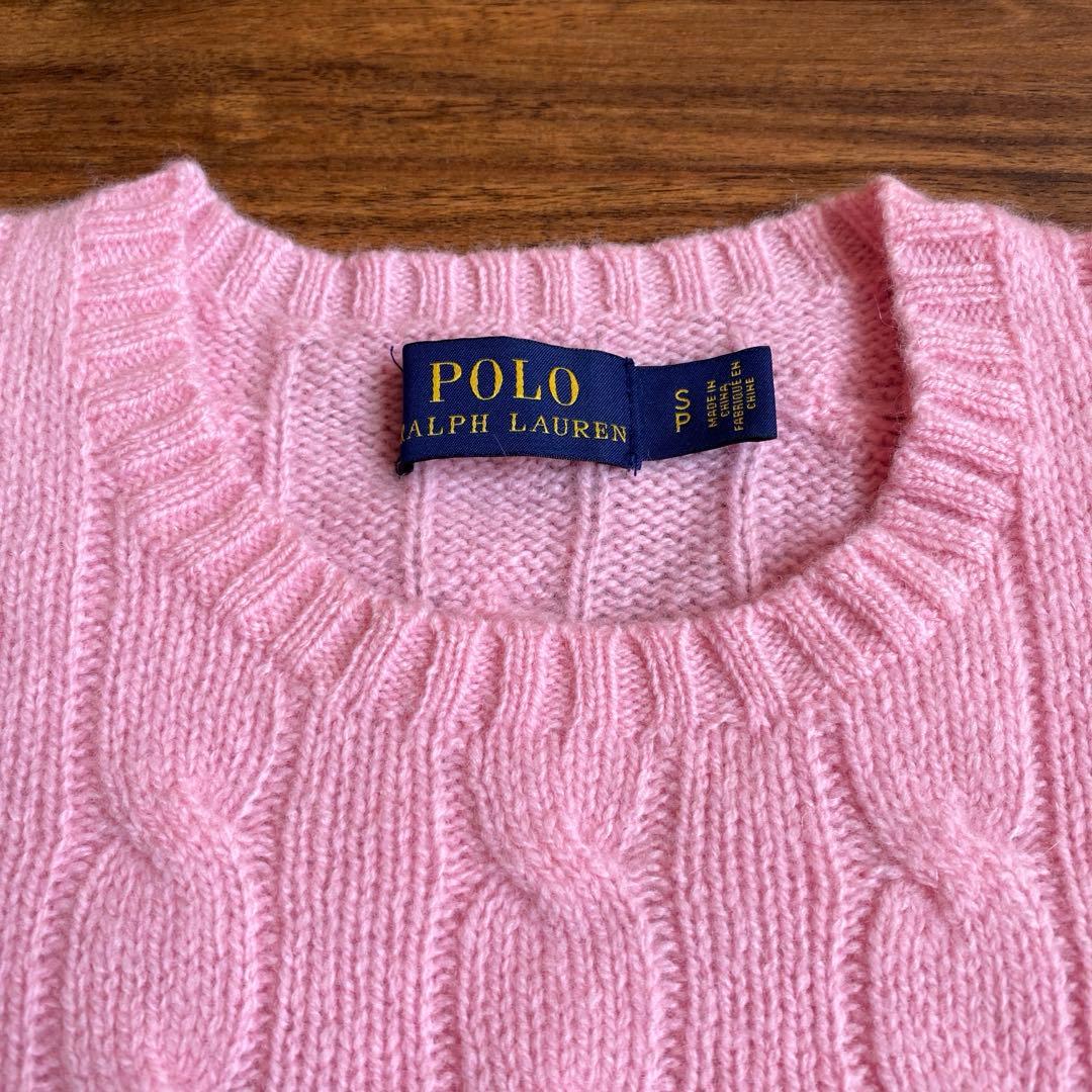POLO RALPH LAUREN＊ポロラルフローレン＊ケーブルニット＊カシミア
