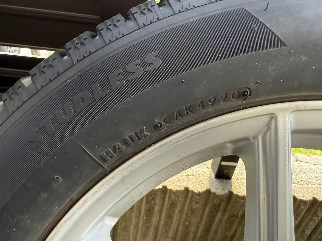 ブリジストンVRX2 195/60R17 4穴タイヤ ホイール セット③