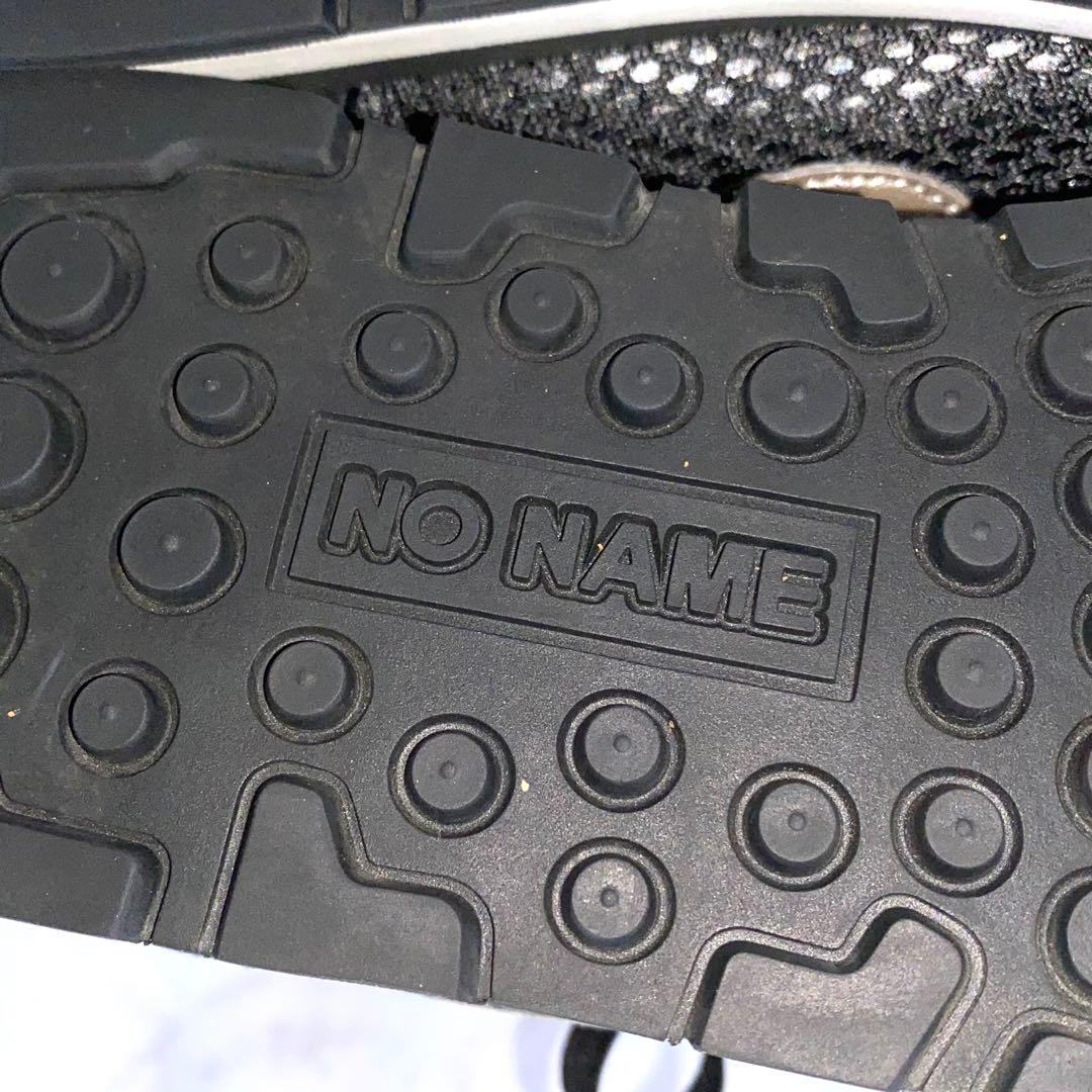 【新品級】NO NAME CITY RUN 軽量 スニーカー ブラック 38