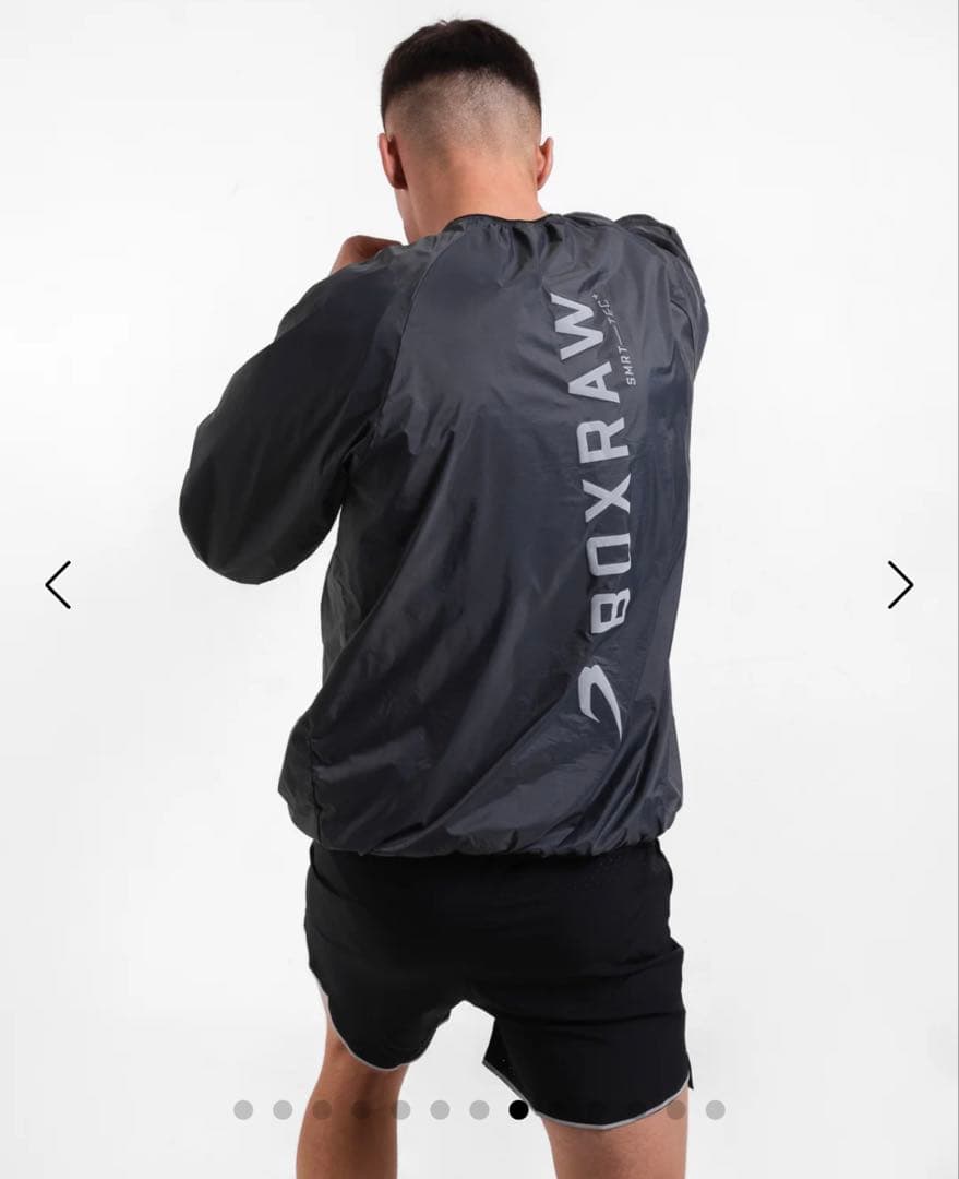 boxraw ジェナーロ・オーバーサイズ・ウィンドブレーカー・クルー
