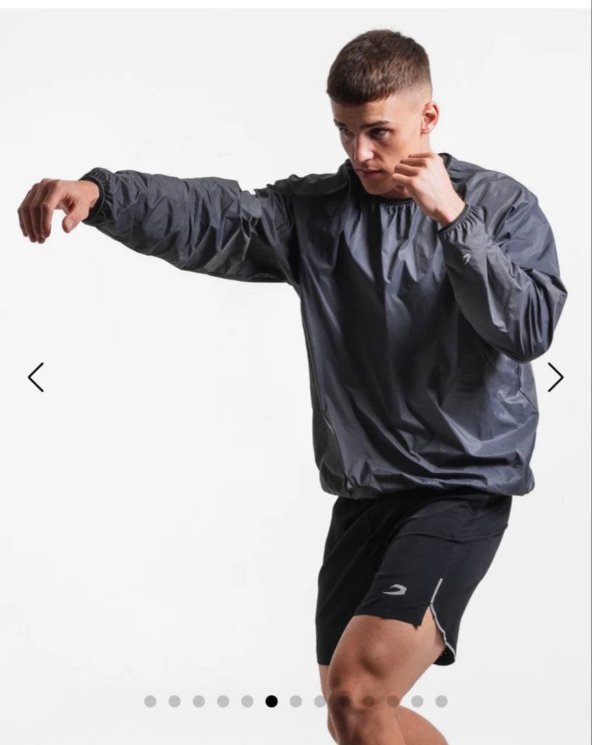 boxraw ジェナーロ・オーバーサイズ・ウィンドブレーカー・クルー