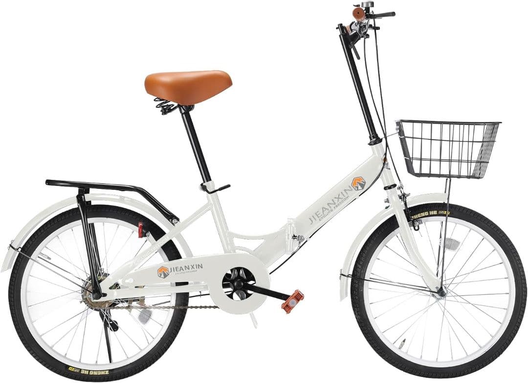 自転車 折りたたみ自転車 20インチ 軽量 ライト付き 通勤 通学 街乗り